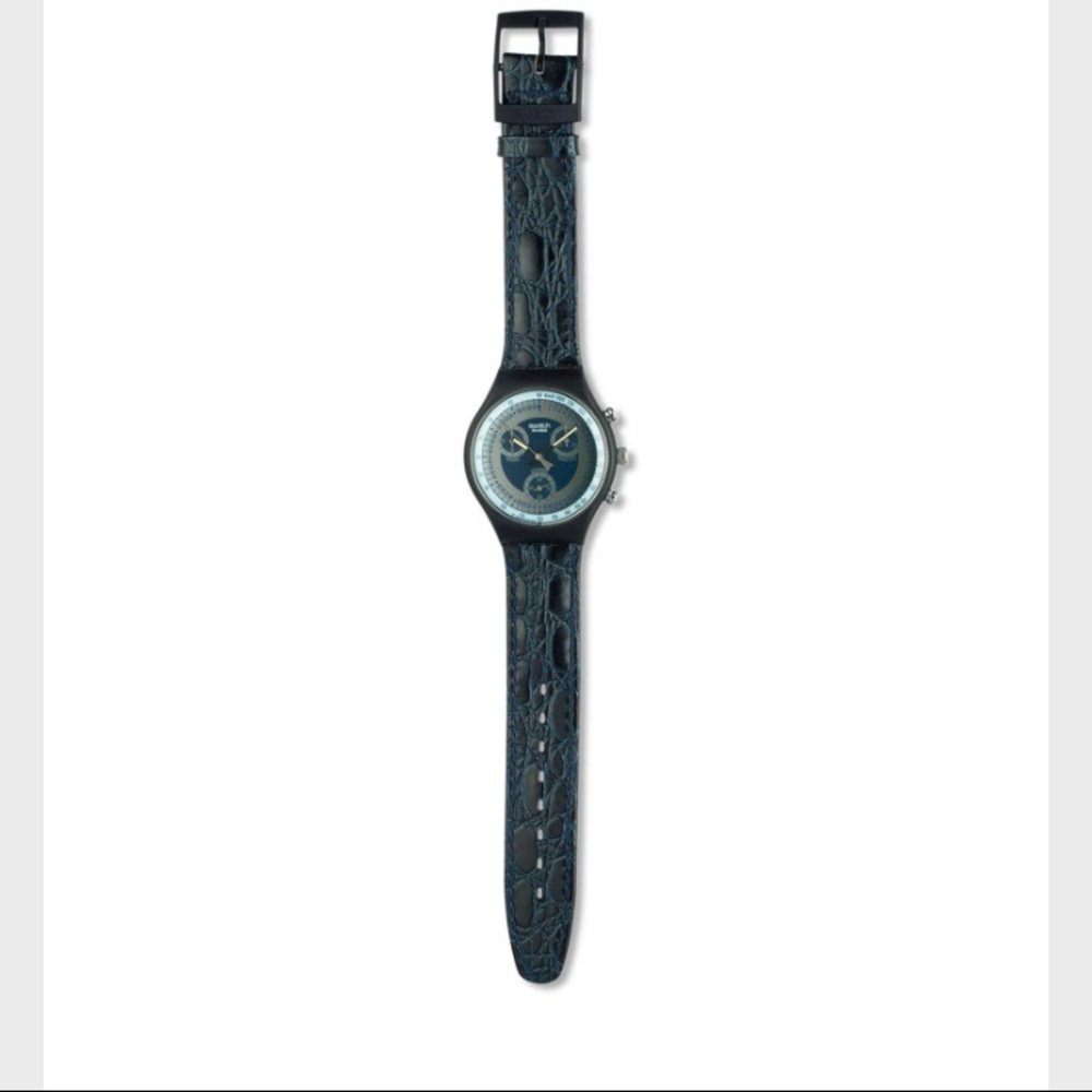 Rare Silver Star vintage Swatch Watch 1991
